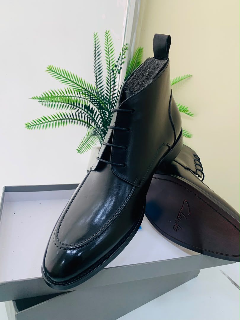 Men's leather shoes